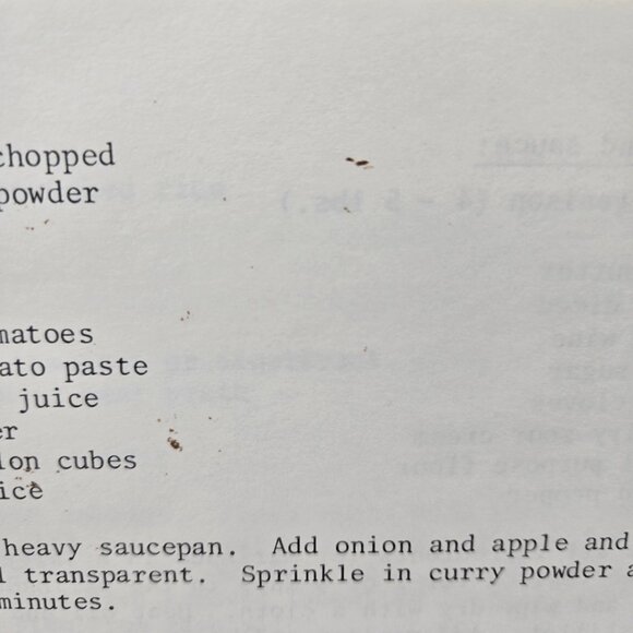 Vintage 1980s Cookbook Pincher Creek Society for Handicapped People Alberta BC - Picture 6 of 16